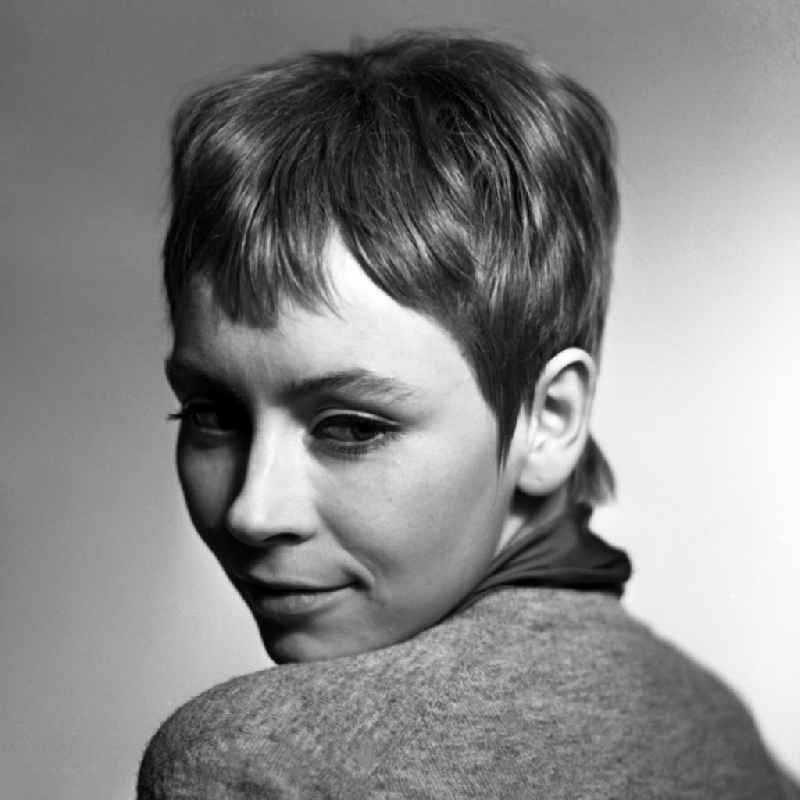 Portrait the actress Jutta Hoffmann in Berlin Eastberlin, the former capital of the GDR, German Democratic Republic