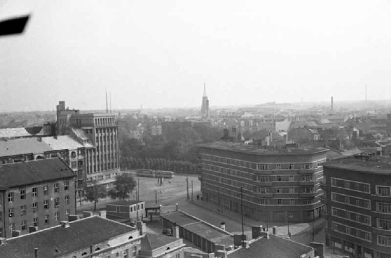 House of the Central Committee of the SED (House of Unity) on Wilhelm-Pieck-Strasse in Berlin East Berlin in the territory of the former GDR, German Democratic Republic