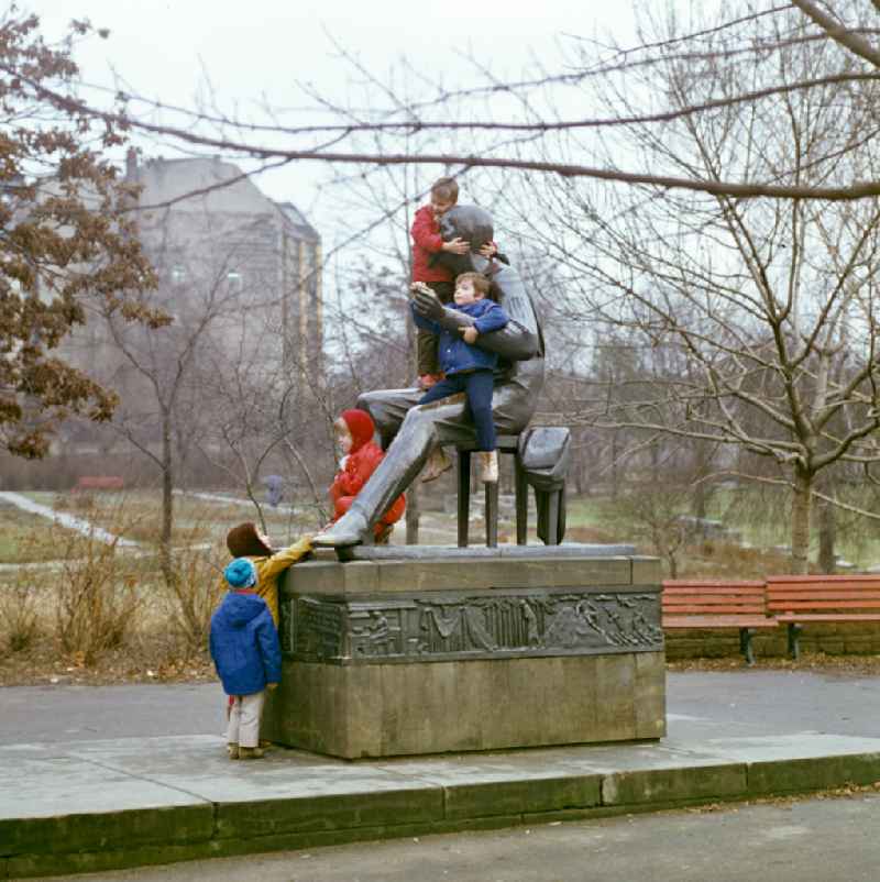 Heinrich Heine Memorial in Weinbergspark in the Mitte district of Berlin East Berlin on the territory of the former GDR, German Democratic Republic