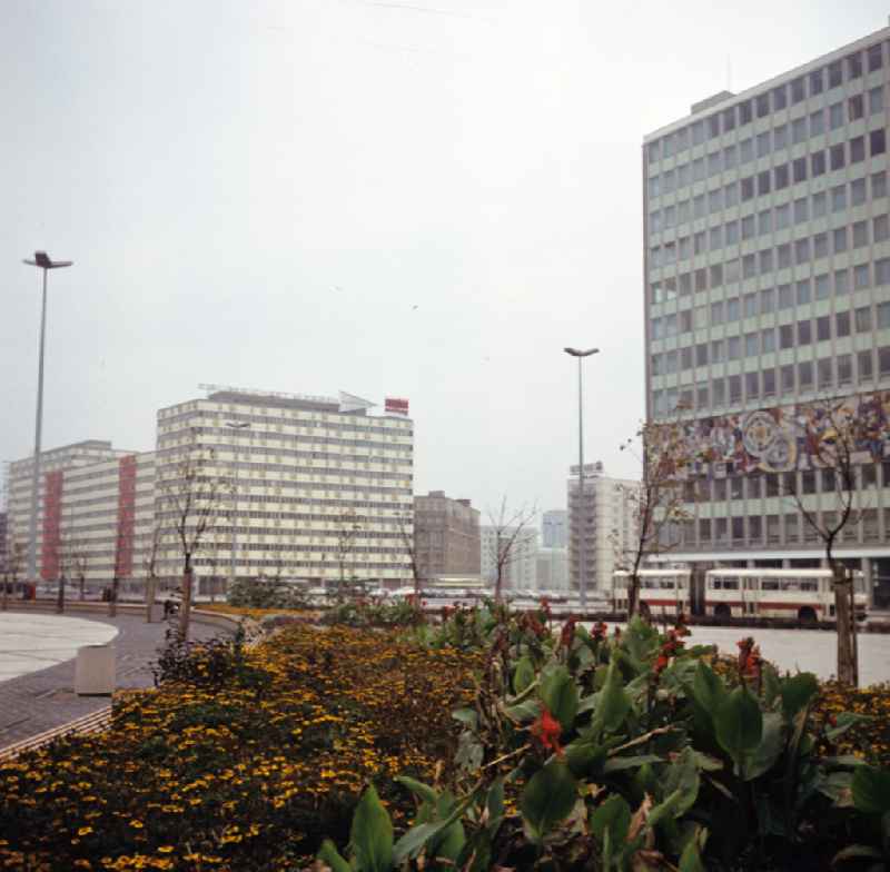 House of the Teacher at Alexanderplatz in the Mitte district of Berlin East Berlin in the area of the former GDR, German Democratic Republic