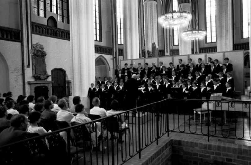 Konzert des Dresdner Kreuzchores in der Berliner Nikolaikirche
05.