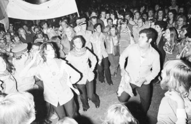 29.07.1973
Solidaritätsmeeting im Lustgarten
X. Weltfestspiele
Veröffentlicht 3