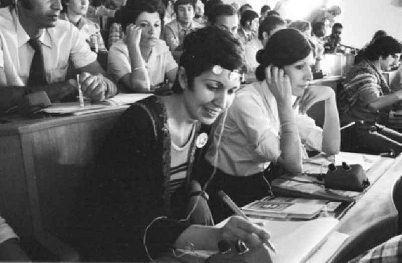 30.07.1973
Berlin - Arabisches-Forum in der Humboldt-Universität
1