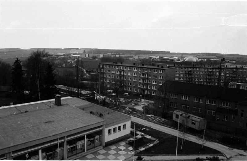 Brand - Erbisdorf in Saxony in the territory of the former GDR, German Democratic Republic