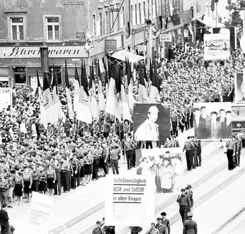 1967
VIII. Parlament der Freien Deutschen Jugend (FDJ) in Karl-Marx-Stadt, heute Chemnitz (Sachsen)