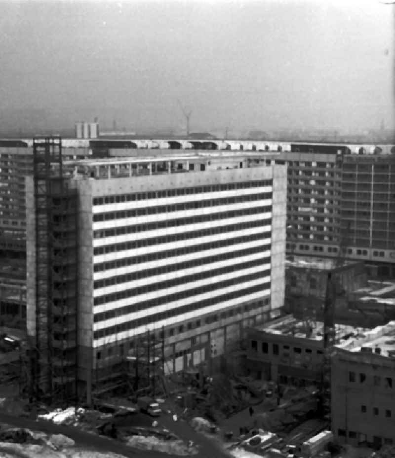 Februar 1969
Baustelle Prager Straße in Dresden