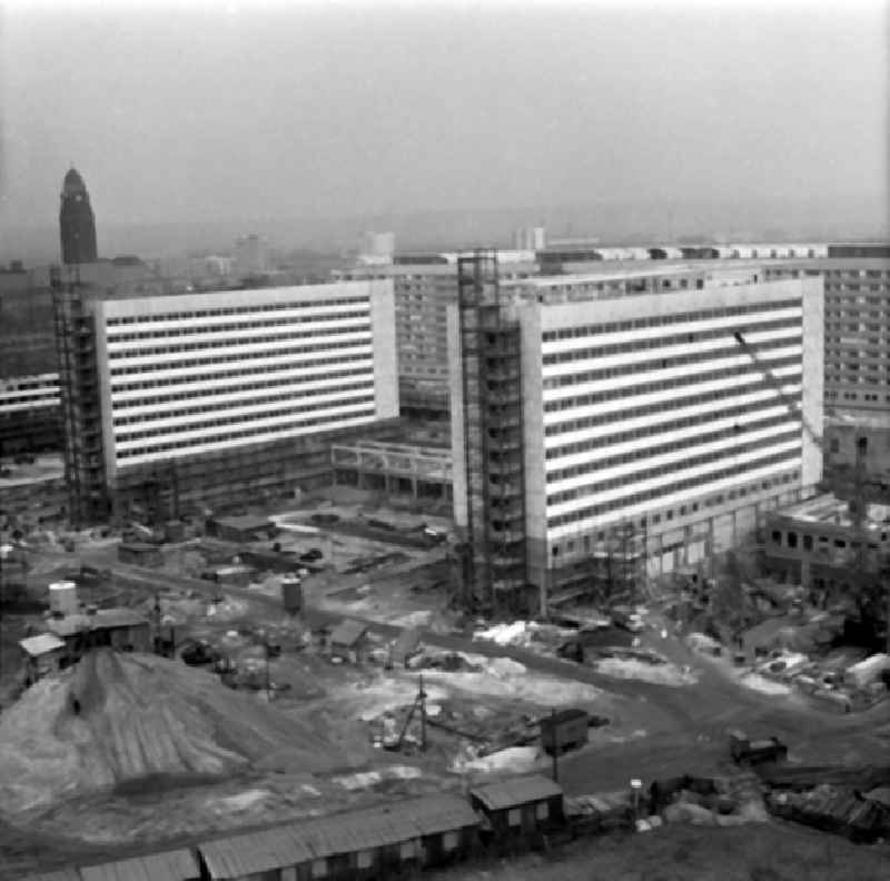 Februar 1969
Baustelle Prager Straße in Dresden