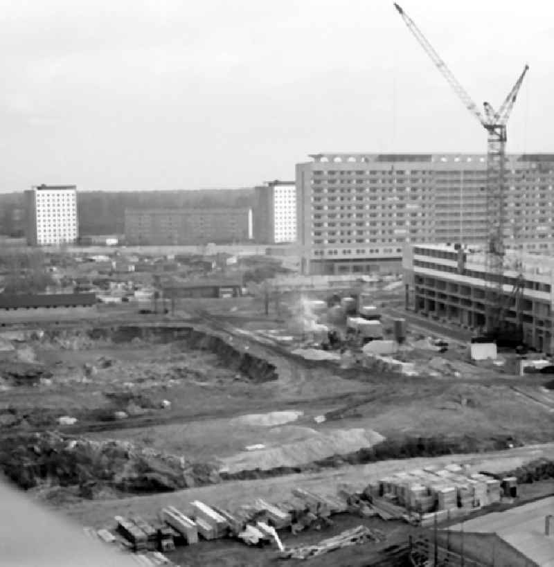 Februar 1969
Baustelle Prager Straße in Dresden