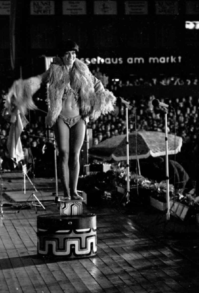 Gymnastics and Sports Festival Spartakiade in Leipzig in the state Saxony on the territory of the former GDR, German Democratic Republic