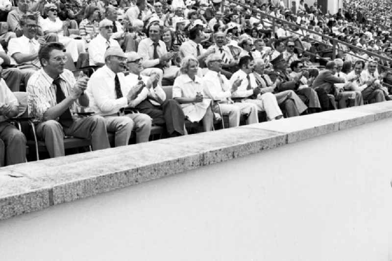 Gymnastics and Sports Festival Spartakiade in Leipzig in the state Saxony on the territory of the former GDR, German Democratic Republic