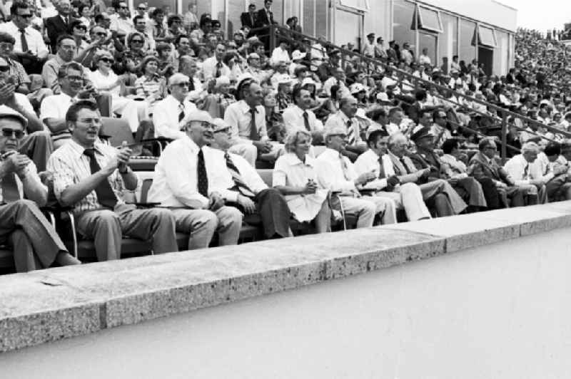 Gymnastics and Sports Festival Spartakiade in Leipzig in the state Saxony on the territory of the former GDR, German Democratic Republic