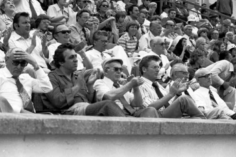 Gymnastics and Sports Festival Spartakiade in Leipzig in the state Saxony on the territory of the former GDR, German Democratic Republic