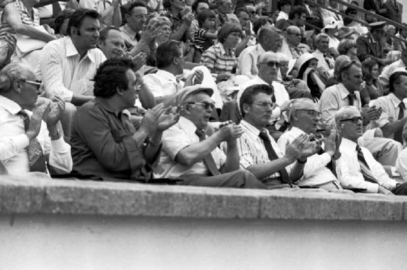 Gymnastics and Sports Festival Spartakiade in Leipzig in the state Saxony on the territory of the former GDR, German Democratic Republic