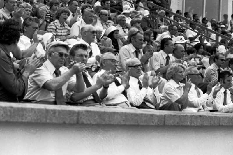 Gymnastics and Sports Festival Spartakiade in Leipzig in the state Saxony on the territory of the former GDR, German Democratic Republic