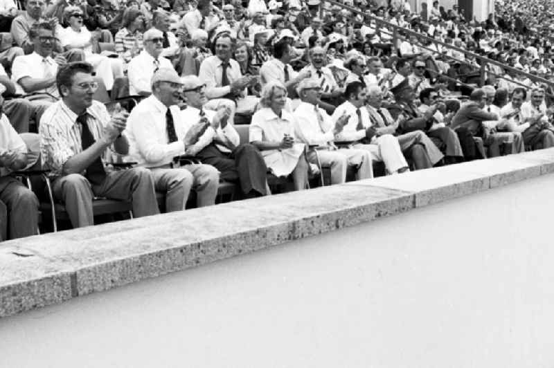 Gymnastics and Sports Festival Spartakiade in Leipzig in the state Saxony on the territory of the former GDR, German Democratic Republic