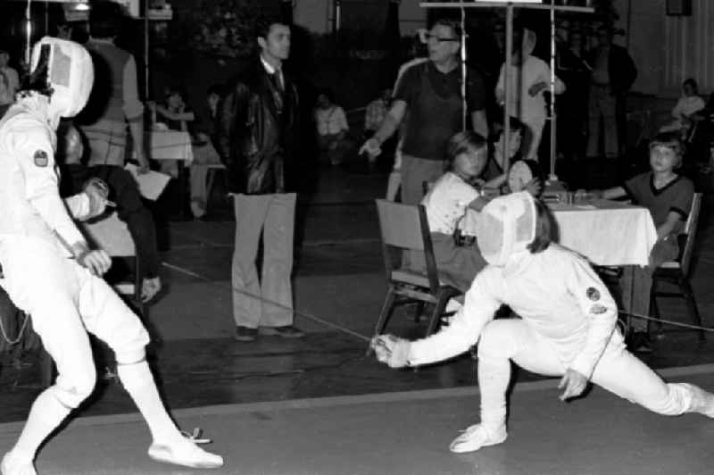 Gymnastics and Sports Festival Spartakiade in Leipzig in the state Saxony on the territory of the former GDR, German Democratic Republic