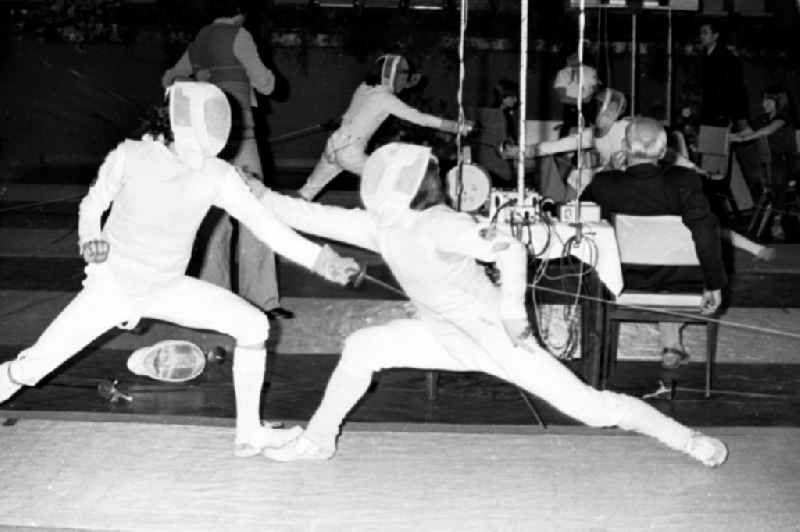 Gymnastics and Sports Festival Spartakiade in Leipzig in the state Saxony on the territory of the former GDR, German Democratic Republic