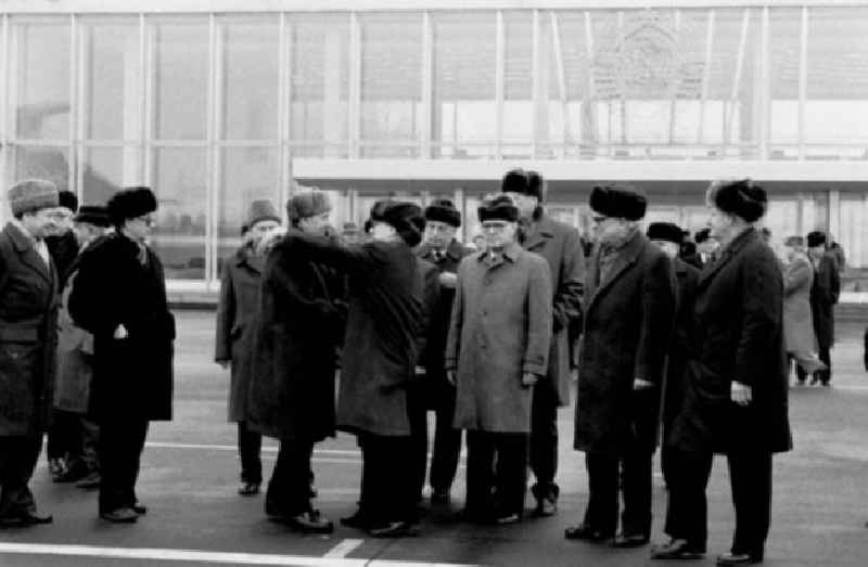 1986 Ereignisse, Kongresse, Empfänge, Ausstellungen u.s.w. mit Erich Honecker in Moskau.