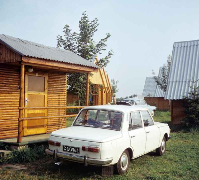 Holiday at a campsite on the Black Sea in Varna in Bulgaria